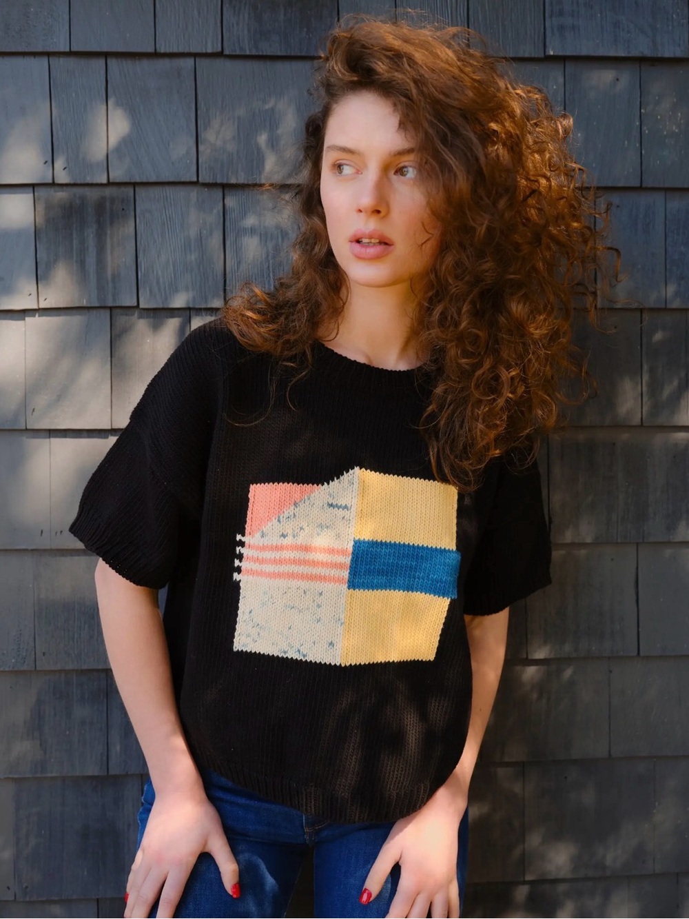 The Endery Perle tee void Short-Sleeve sweater New